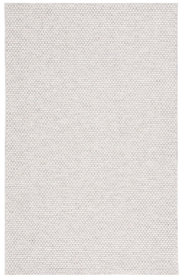 Safavieh Sisal All-Weather 460 Power Loomed Indoor / Outdoor Rug X23 Light Grey / Ivory 9' x 12'