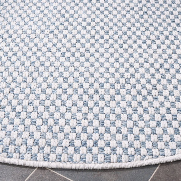 Safavieh Sisal Round Polypropylene Rug Power Loomed Flatweave for Coastal Modern Interiors SAW460M-5R