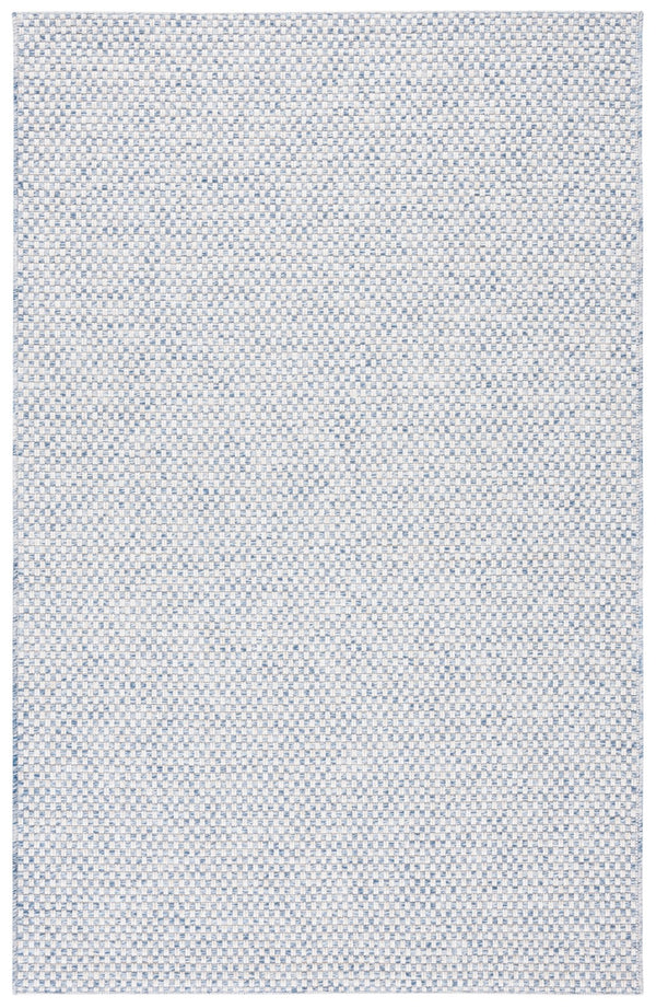 Safavieh Sisal Elegant Ivory Runner Rug For Hallways - Power Loomed, Plush Texture, Timeless Style & Comfort Blue ,Ivory 95% Polypropylene,5% Polyester Saw460m-6