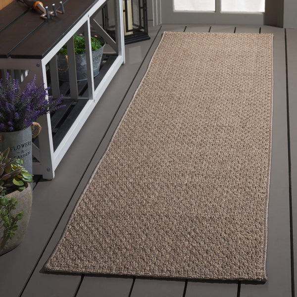 Safavieh Sisal Durable All-Weather Brown Area Rug — Low-Profile Polypropylene Blend, Stain-Resistant, Turkish Crafted 3'-0" x 5'-0" SAW460T-3