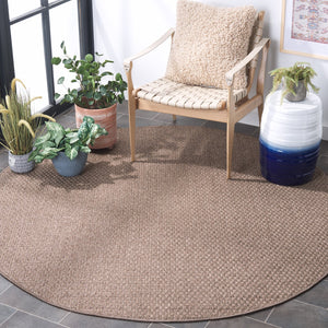 Safavieh Sisal Durable All-Weather Brown Area Rug — Low-Profile Polypropylene Blend, Stain-Resistant, Turkish Crafted 3'-0" x 5'-0" SAW460T-3
