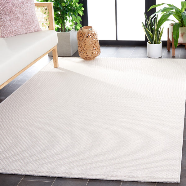 Safavieh Sisal All-Weather 640 Power Loomed Indoor / Outdoor Rug X23 Ivory 9' x 12'