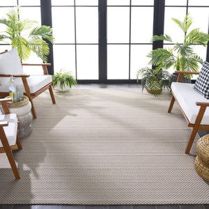 Safavieh Sisal Inspired Ivory Area Rug Woven Polypropylene Texture for Living Rooms and Entryways Off White 10'-0" x 14'-0" SAW640B-10