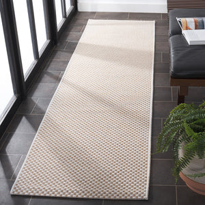 Safavieh Sisal All-Weather Area Rug 6'7"X9'6" Ivory/Natural — Power-Loomed, Durable Poly Blend, Low-Maintenance SAW640B-6