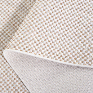 Safavieh Sisal All-Weather Area Rug 6'7"X9'6" Ivory/Natural — Power-Loomed, Durable Poly Blend, Low-Maintenance SAW640B-6