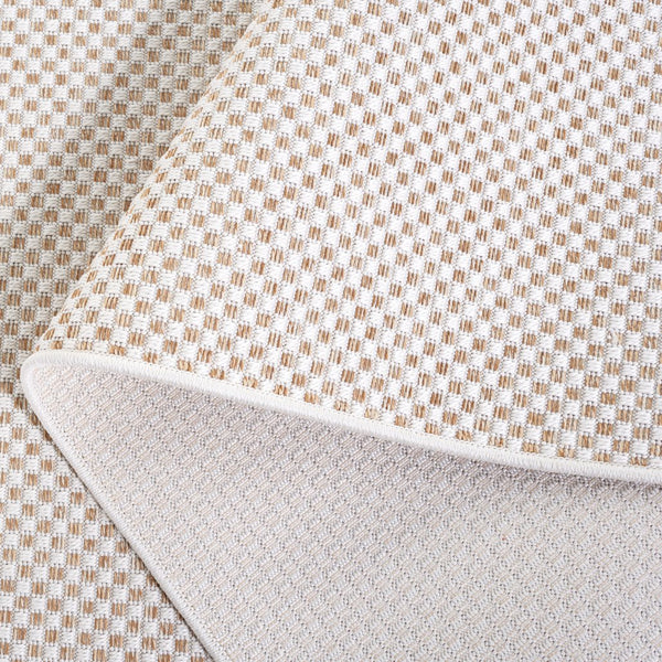 Safavieh Sisal All-Weather Area Rug 6'7"X9'6" Ivory/Natural — Power-Loomed, Durable Poly Blend, Low-Maintenance SAW640B-6