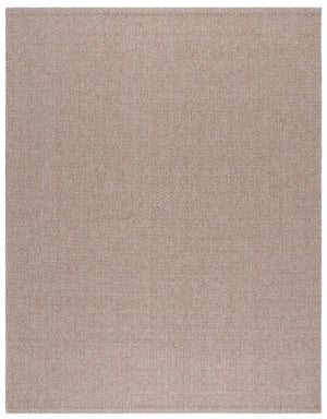 Safavieh Sisal Inspired Ivory Area Rug Woven Polypropylene Texture for Living Rooms and Entryways Brown 10'-0" x 14'-0" SAW640E-10