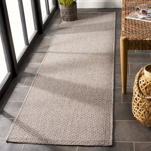 Safavieh Sisal Inspired Ivory Area Rug Woven Polypropylene Texture for Living Rooms and Entryways Brown 2'-2" x 9'-0" SAW640E-29