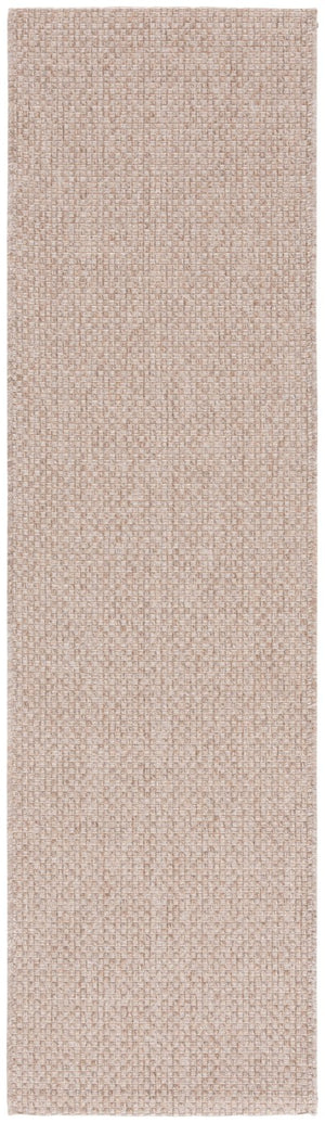 Safavieh Sisal Inspired Ivory Area Rug Woven Polypropylene Texture for Living Rooms and Entryways Brown 2'-2" x 9'-0" SAW640E-29