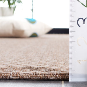Safavieh Sisal Inspired Ivory Area Rug Woven Polypropylene Texture for Living Rooms and Entryways Brown 3'-0" x 5'-0" SAW640E-3