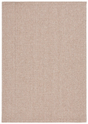 Safavieh Sisal Inspired Ivory Area Rug Woven Polypropylene Texture for Living Rooms and Entryways Brown 6'-7" x 9'-6" SAW640E-6