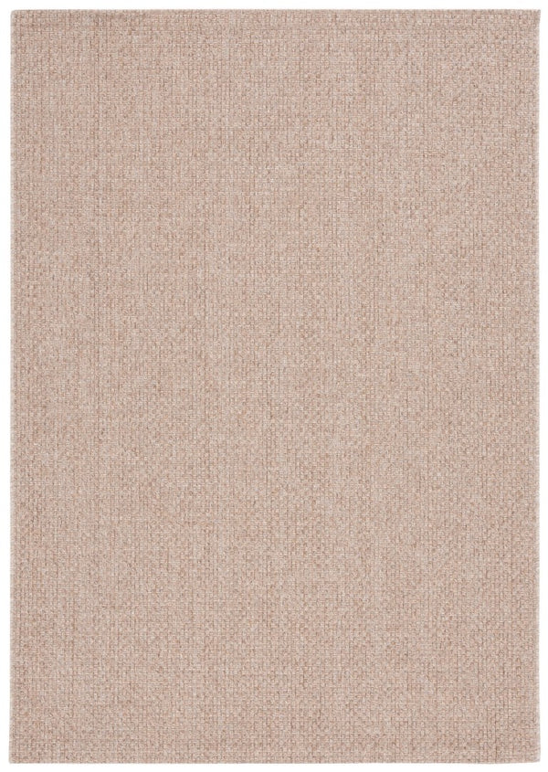 Safavieh Sisal Inspired Ivory Area Rug Woven Polypropylene Texture for Living Rooms and Entryways Brown 6'-7" x 9'-6" SAW640E-6
