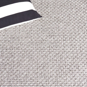 Safavieh Sisal Inspired Ivory Area Rug Woven Polypropylene Texture for Living Rooms and Entryways Silver 2'-2" x 6'-7" SAW640F-27