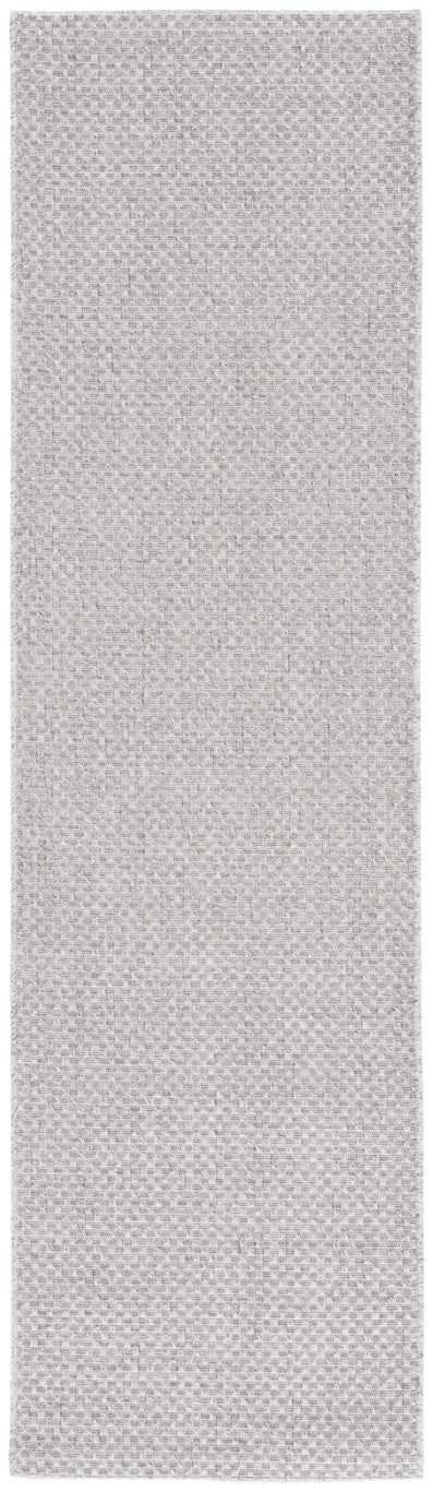 Safavieh Sisal Inspired Ivory Area Rug Woven Polypropylene Texture for Living Rooms and Entryways Silver 2'-2" x 9'-0" SAW640F-29