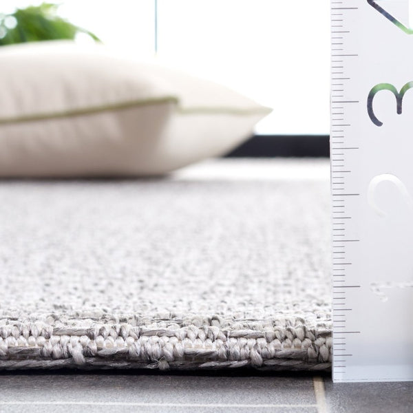 Safavieh Sisal Inspired Ivory Area Rug Woven Polypropylene Texture for Living Rooms and Entryways Silver 3'-0" x 5'-0" SAW640F-3