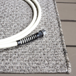 Safavieh Sisal All-Weather 640 Power Loomed Indoor / Outdoor Rug X23 Light Grey 9' x 12'