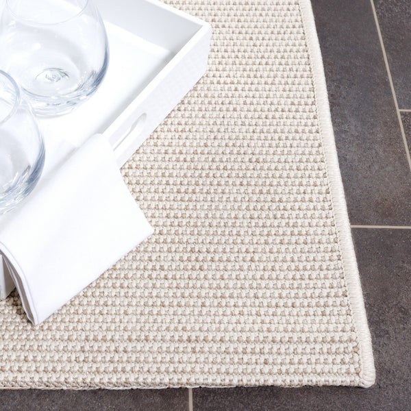 Safavieh Sisal All-Weather 642 Power Loomed Indoor / Outdoor Rug X23 Ivory / Beige 9' x 12'