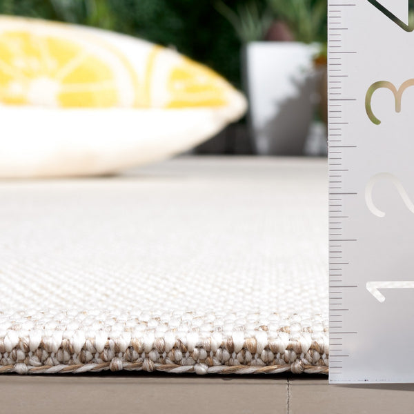 Safavieh Sisal All-Weather 642 Power Loomed Indoor / Outdoor Rug X23 Ivory / Beige 9' x 12'