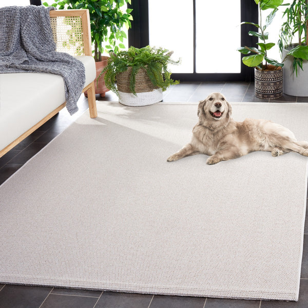 Safavieh Sisal All-Weather 642 Power Loomed Indoor / Outdoor Rug X23 Ivory / Beige 9' x 12'