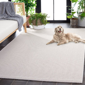 Safavieh Sisal Inspired Power Loomed Polypropylene Area Rug Neutral Ivory Beige Living Room SAW642A-6