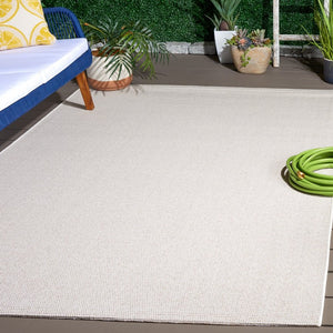 Safavieh Sisal Inspired Power Loomed Polypropylene Area Rug Neutral Ivory Beige Living Room SAW642A-6