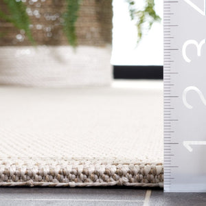 Safavieh Sisal Inspired Power Loomed Polypropylene Area Rug Neutral Ivory Beige Living Room SAW642A-6