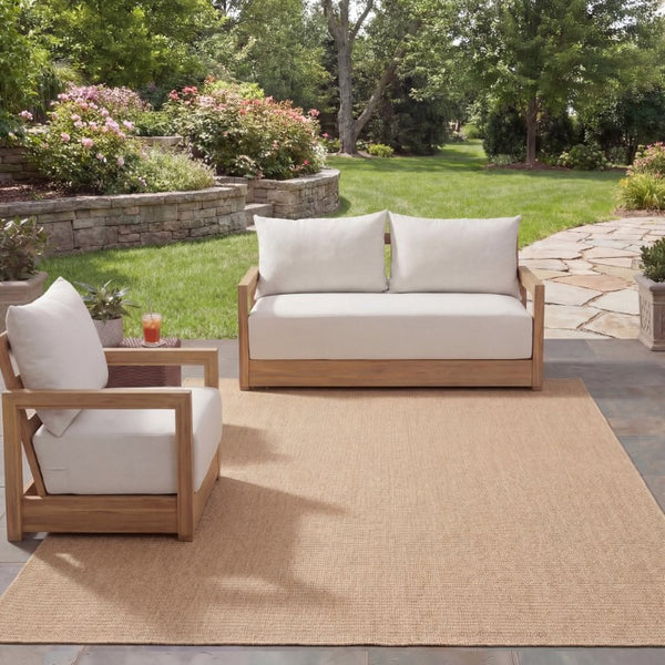 Safavieh Sisal Inspired Power Loomed Polypropylene Area Rug for Modern Living Spaces SAW642B-10