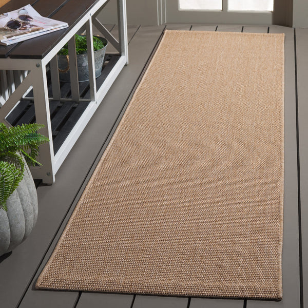 Safavieh Sisal Natural Round Area Rug — Low-Profile, Weather-Resistant Power-Loomed Design For Indoors 7'-9" x 7'-9" SAW642B-8R