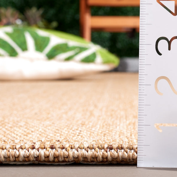 Safavieh Sisal All-Weather 642 Power Loomed Indoor / Outdoor Rug X23 Natural 9' x 12'