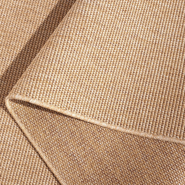 Safavieh Sisal All-Weather Natural Area Rug – Low-Profile, Power-Loomed Durability For Indoor And Covered Outdoor Use 7'-9" x 7'-9" SAW642B-8SQ