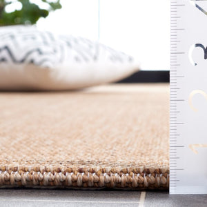 Safavieh Sisal Inspired Power Loomed Polypropylene Area Rug for Living Rooms and Entryways SAW642B-5SQ