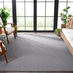 Safavieh Sisal Inspired Power Loomed Grey Polypropylene Rug for Living Room Neutral Decor SAW642F-10