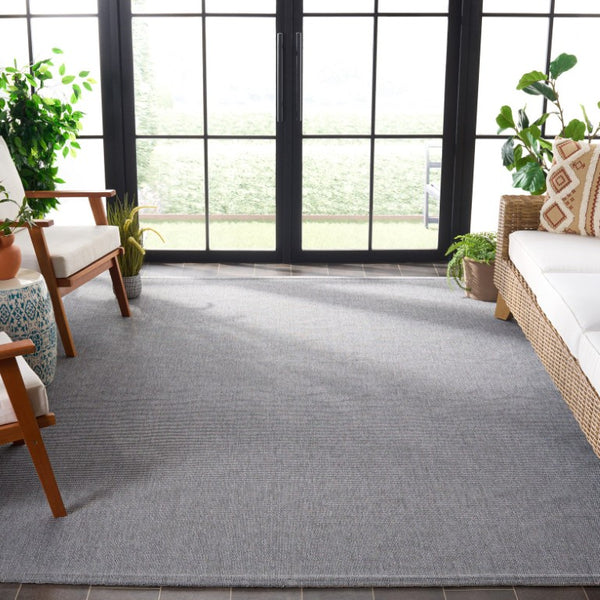 Safavieh Sisal Inspired Power Loomed Grey Polypropylene Rug for Living Room Neutral Decor SAW642F-10