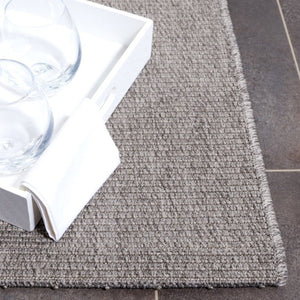 Safavieh Sisal Inspired Power Loomed Grey Polypropylene Rug for Modern and Transitional Rooms SAW642F-3