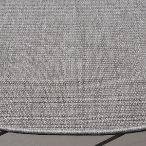 Safavieh Sisal All Weather Round Grey Polypropylene Rug for Modern and Transitional Living Spaces SAW642F-5R