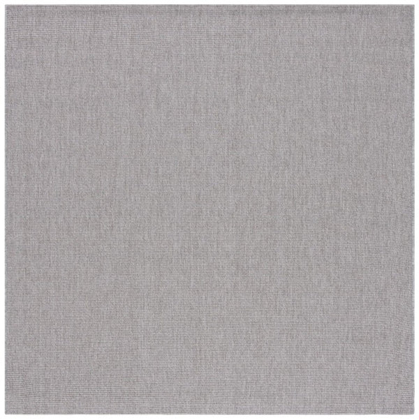 Safavieh Sisal All Weather Square Grey Rug Low Pile Polypropylene Blend for Any Room SAW642F-5SQ