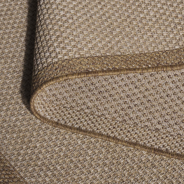 Safavieh Sisal Exquisite Area Rug In Elegant Ivory And Beige – Perfect For Indoor Or Outdoor Spaces! Natural ,Brown 86% Polypropylene,14% Polyester Saw644b-7r