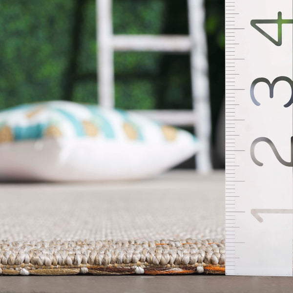 Safavieh Sisal Exquisite Area Rug In Elegant Ivory And Beige – Perfect For Indoor Or Outdoor Spaces! Ivory ,Orange Beige 86% Polypropylene,14% Polyester Saw644p-8