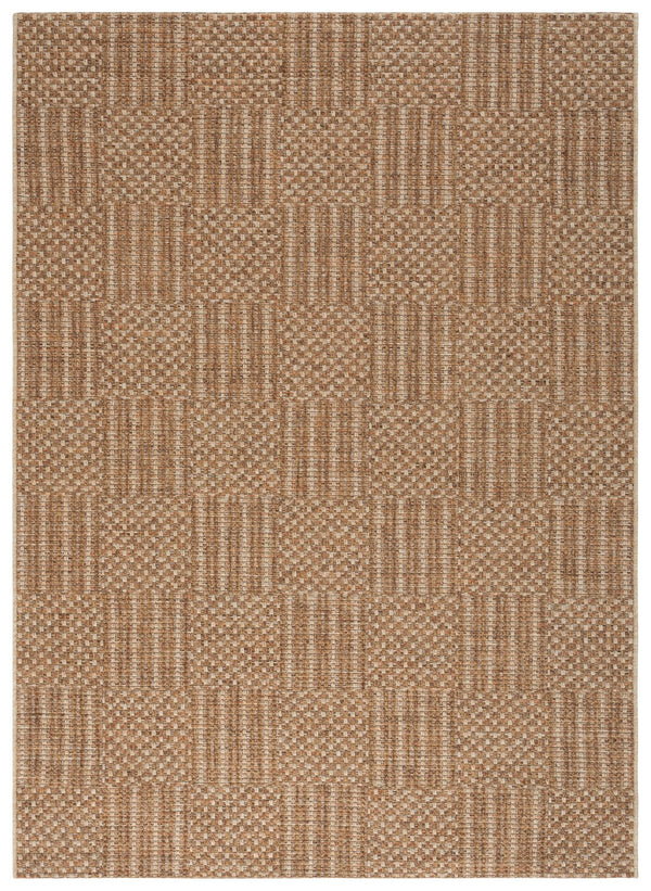Safavieh Sisal Elegant All-weather Rug For Indoor And Outdoor Spaces - Durable, Stylish, And Easy To Maintain Natural ,Brown 86% Polypropylene,14% Polyester Saw648b-5