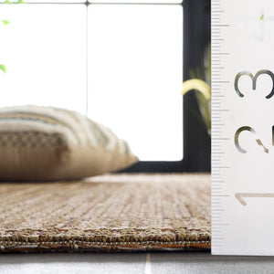 Safavieh Sisal Inspired All Weather Indoor Outdoor Area Rug Coastal Farmhouse Living Room Accent Off White SAW648B-6
