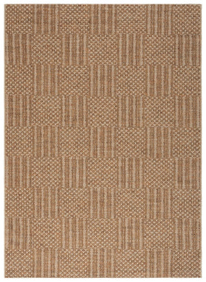 Safavieh Sisal Inspired All Weather Indoor Outdoor Area Rug Coastal Farmhouse Living Room Accent Off White SAW648B-6