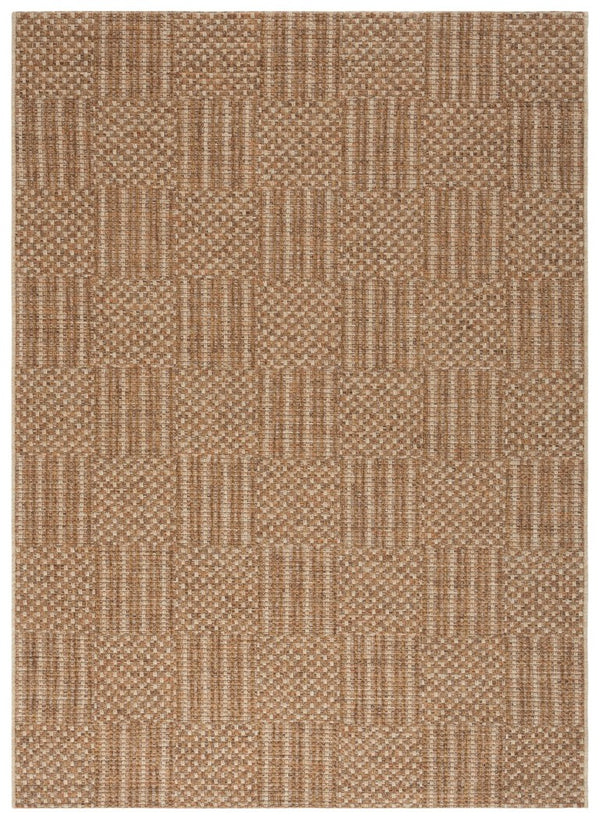 Safavieh Sisal Inspired All Weather Indoor Outdoor Area Rug Coastal Farmhouse Living Room Accent Off White SAW648B-6