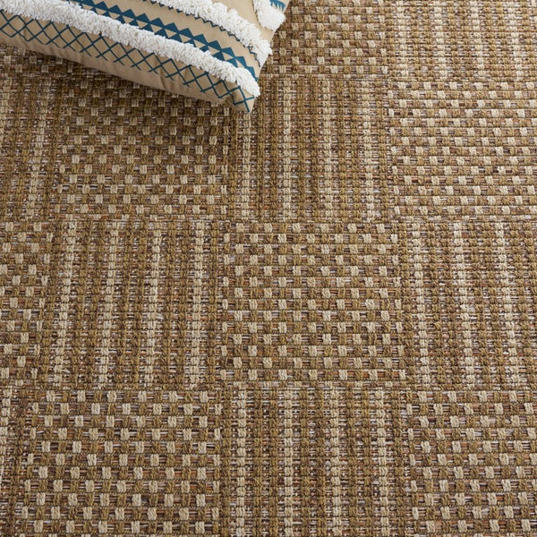 Safavieh Sisal Inspired All Weather Indoor Outdoor Area Rug Coastal Farmhouse Living Room Accent Off White SAW648B-6