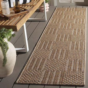 Safavieh Sisal Elegant All-weather Rug For Indoor And Outdoor Spaces - Durable, Stylish, And Easy To Maintain Natural ,Grey 86% Polypropylene,14% Polyester Saw648c-7sq