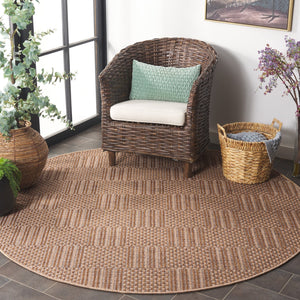 Safavieh Sisal Elegant All-weather Rug For Indoor And Outdoor Spaces - Durable, Stylish, And Easy To Maintain Natural ,Grey 86% Polypropylene,14% Polyester Saw648c-7sq