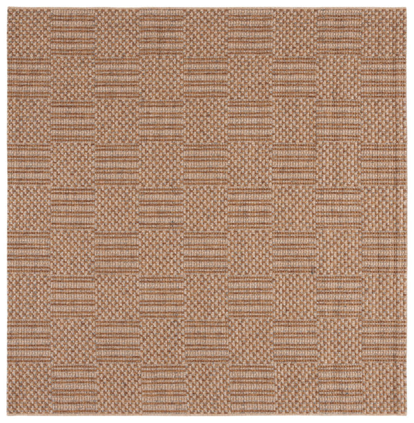 Safavieh Sisal Elegant All-weather Rug For Indoor And Outdoor Spaces - Durable, Stylish, And Easy To Maintain Natural ,Grey 86% Polypropylene,14% Polyester Saw648c-7sq