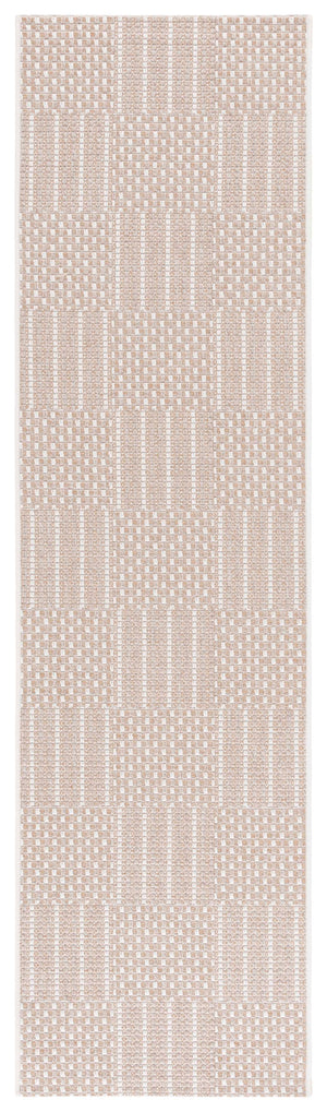 Safavieh Sisal Elegant All-weather Rug For Indoor And Outdoor Spaces - Durable, Stylish, And Easy To Maintain Taupe ,Beige 86% Polypropylene,14% Polyester Saw648e-7sq