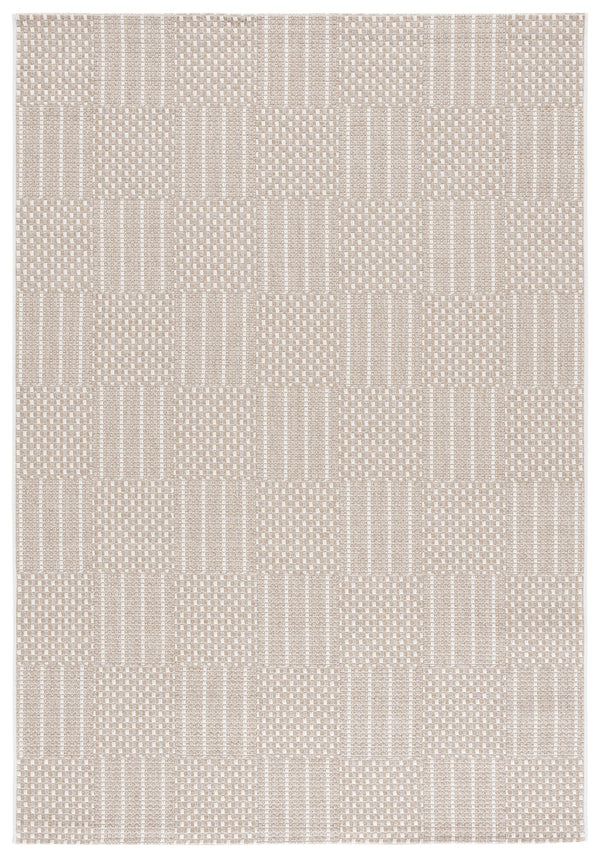 Safavieh Sisal Elegant All-weather Rug For Indoor And Outdoor Spaces - Durable, Stylish, And Easy To Maintain Taupe ,Beige 86% Polypropylene,14% Polyester Saw648e-7sq