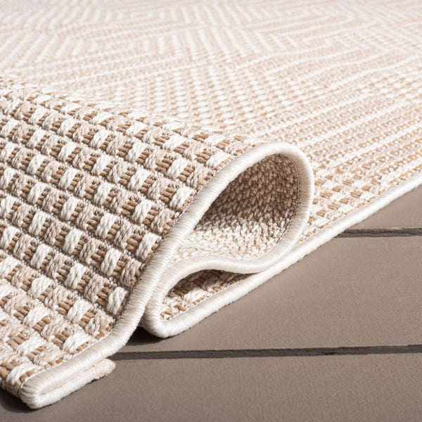 Safavieh Sisal Inspired All Weather Indoor Outdoor Area Rug Coastal Farmhouse Living Room Accent Brown SAW648E-6