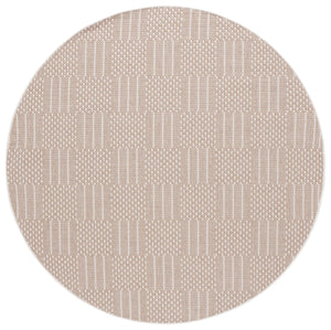 Safavieh Sisal Elegant All-weather Rug For Indoor And Outdoor Spaces - Durable, Stylish, And Easy To Maintain Taupe ,Beige 86% Polypropylene,14% Polyester Saw648e-7sq